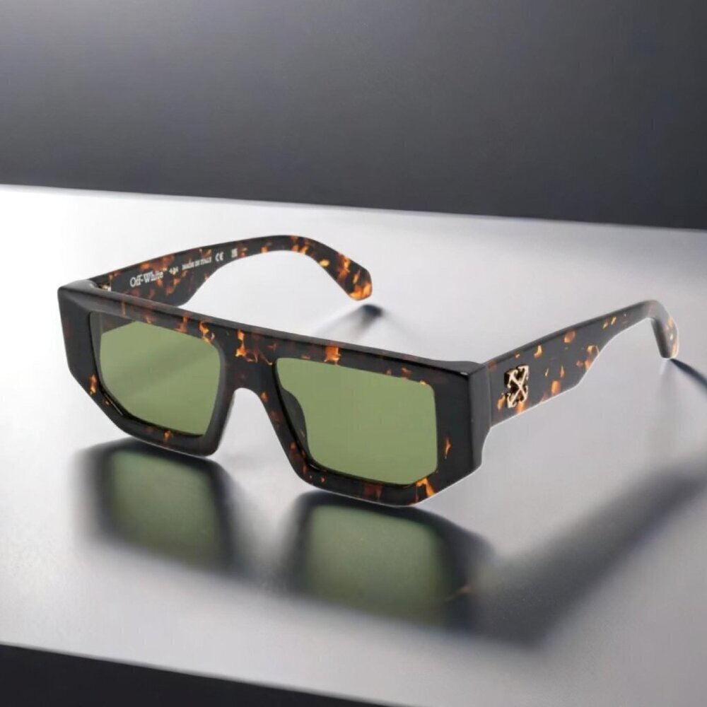 NWT Off-White Vancouver Havana 53mm Sunglasses